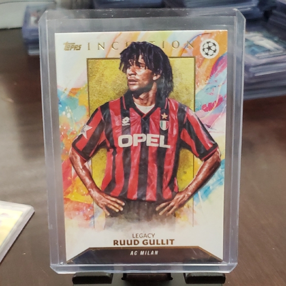 RUUD GULLIT 2024 Topps Inception Legacy NO.23 Soccer Sports Card - Picture 1 of 6